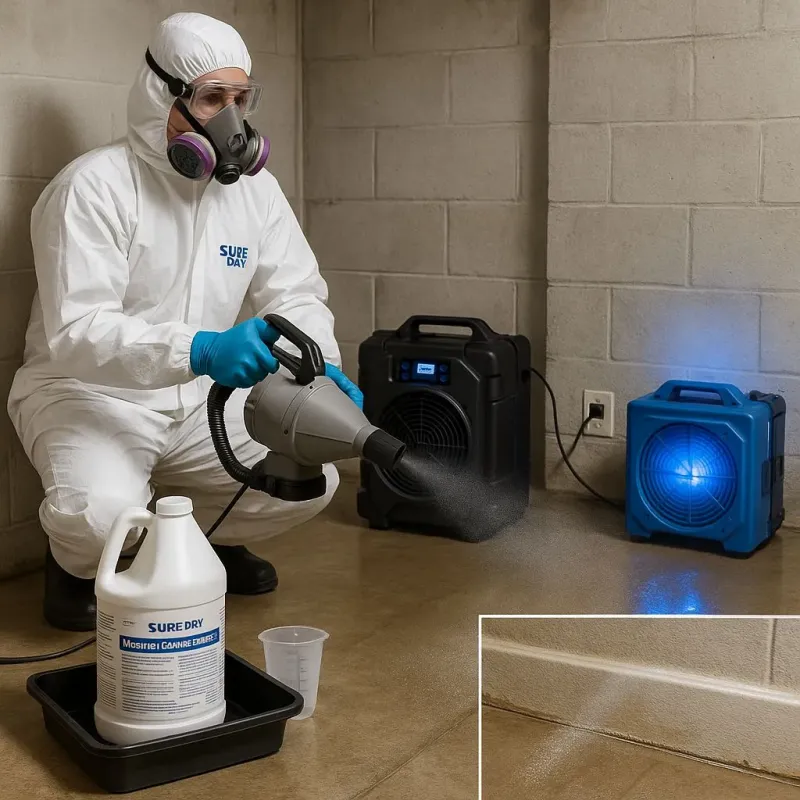 Sanitization and Odor Removal process in Newark, OH