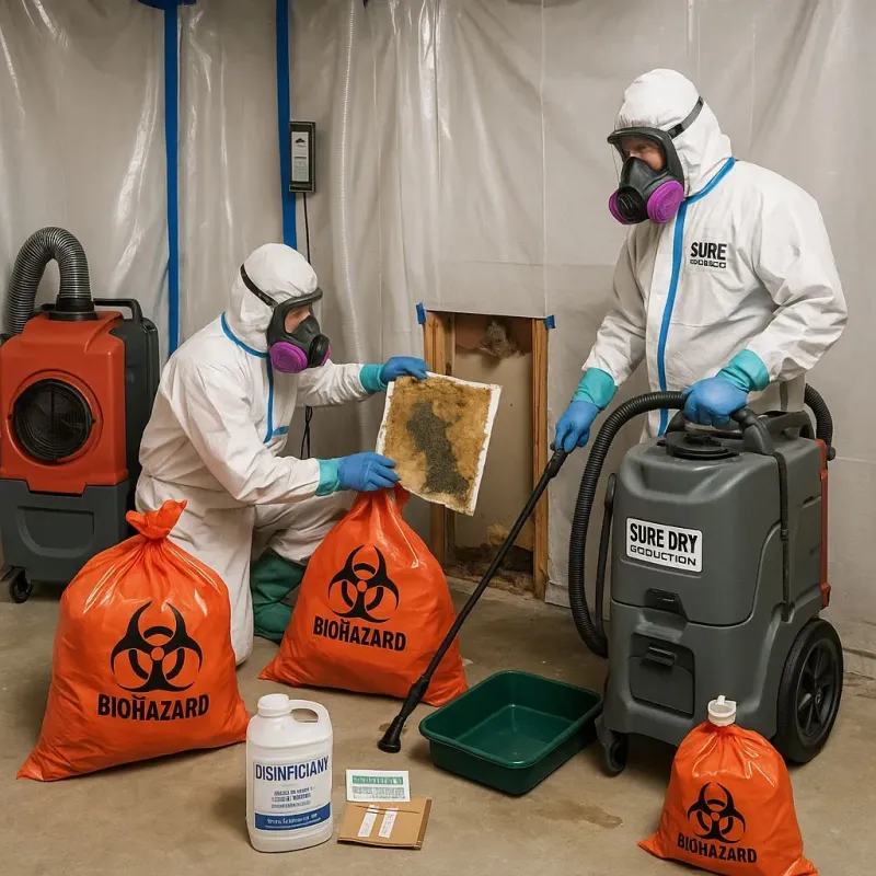 Contaminated Water Handling Protocols process in Newark, OH