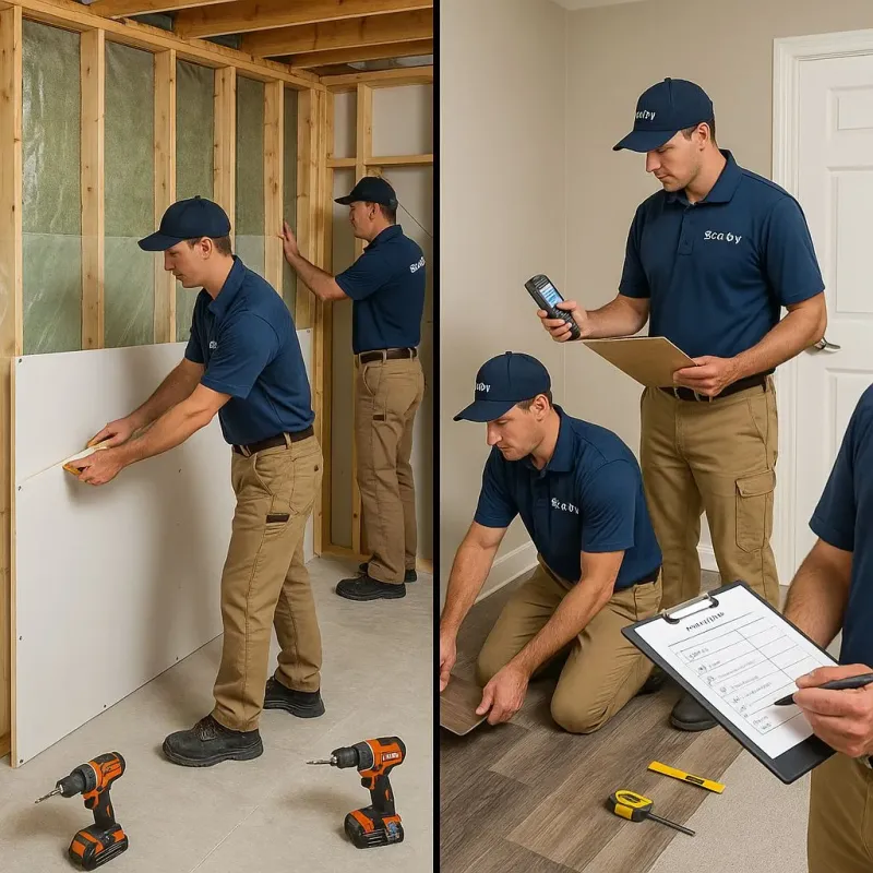 Repairs and Reconstruction process in Newark, OH